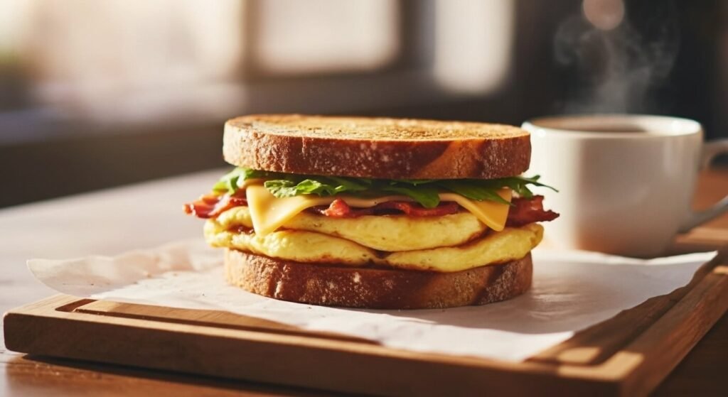 SOURDOUGH Breakfast Sandwich