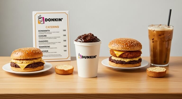 Dunkin’ Donuts Catering Menu