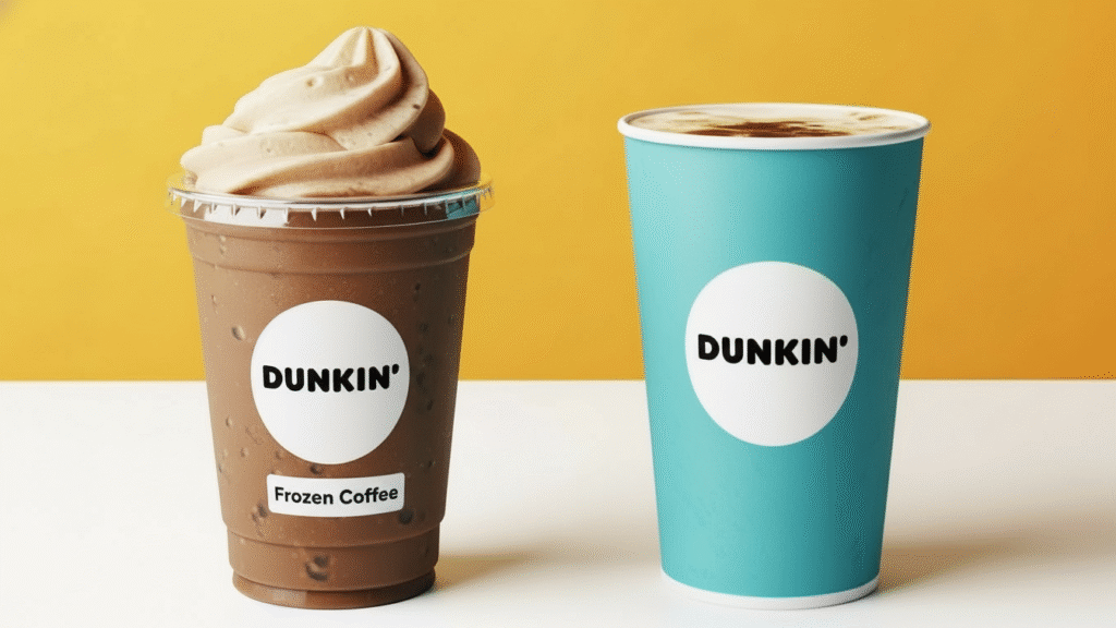 Dunkin Frozen Coffee