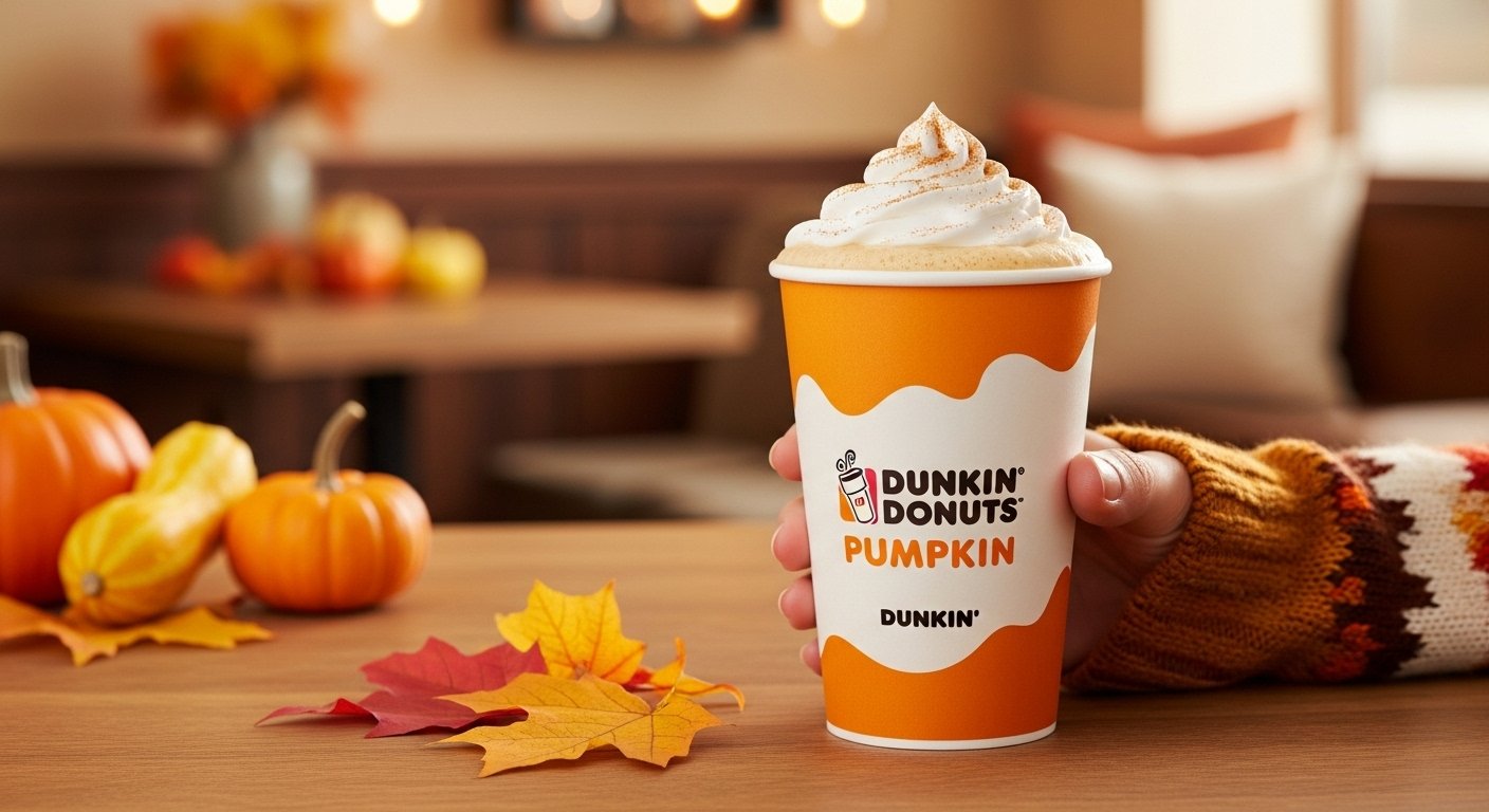 Dunkin Phumpkin Spice Latte
