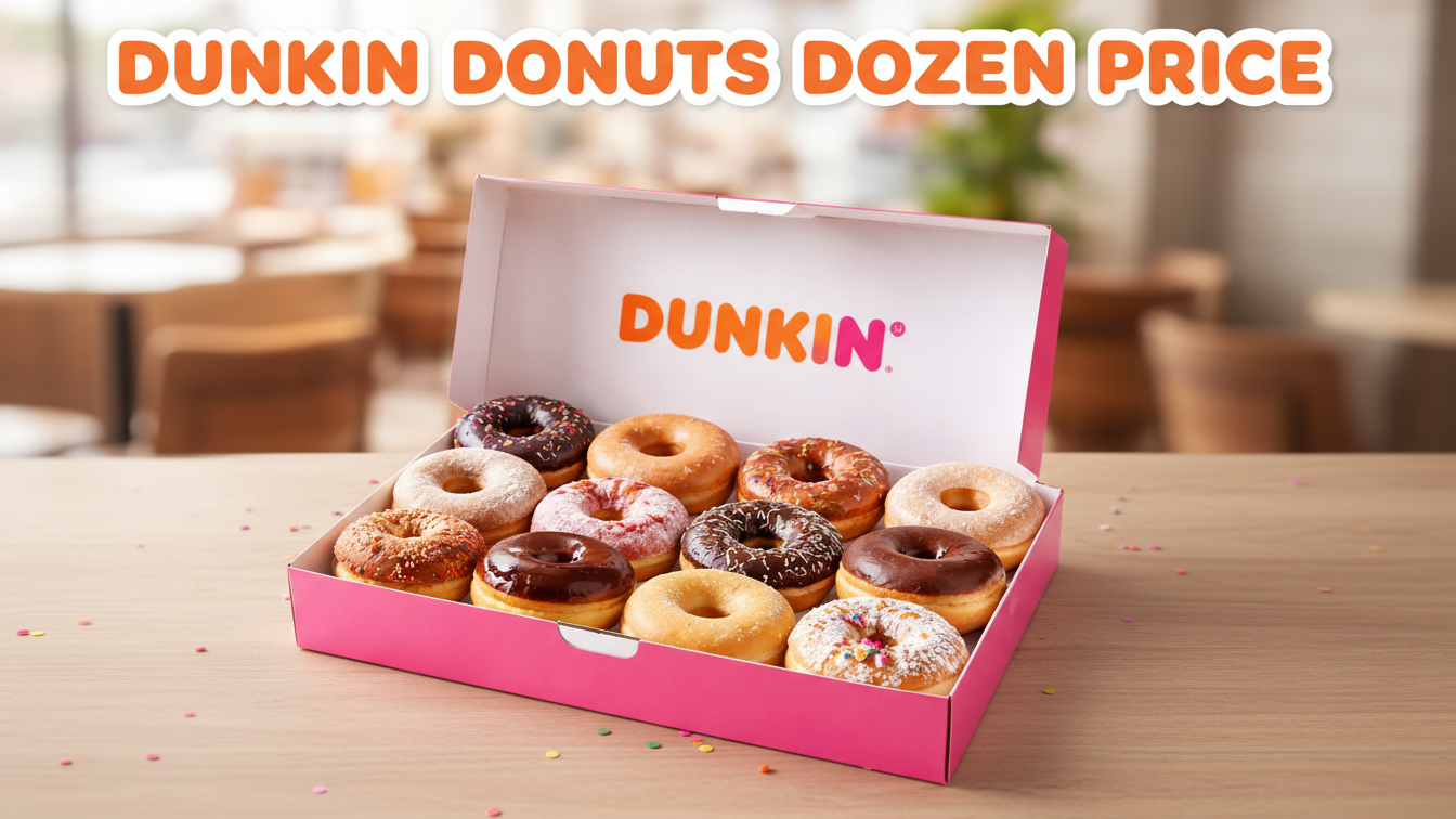 Dunkin Donuts Dozen Price