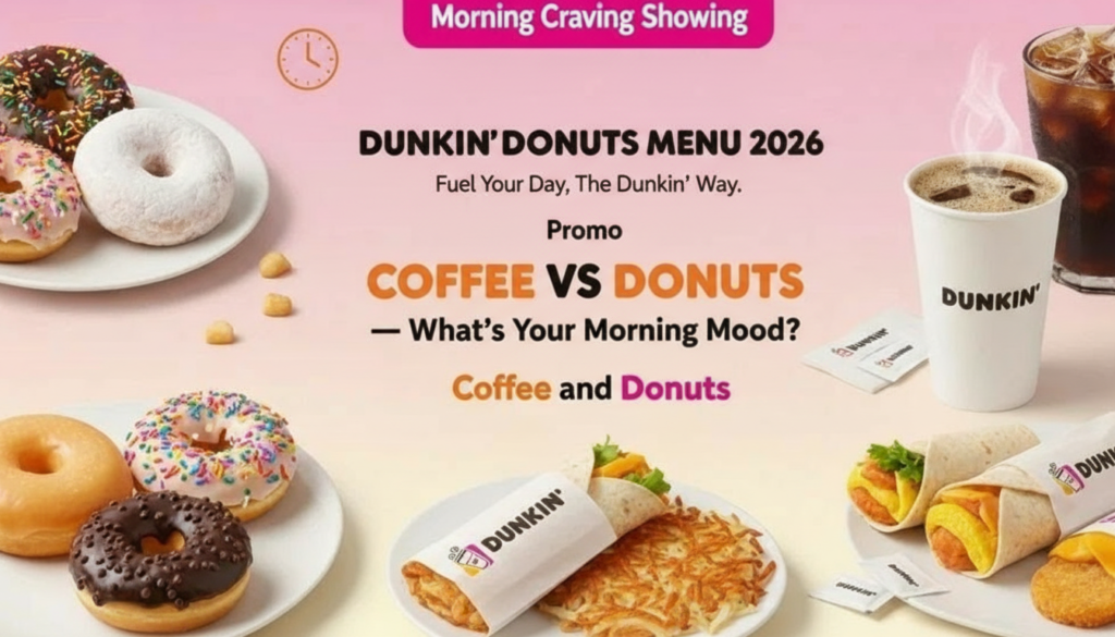 Dunkin Donuts Menu With Prices
