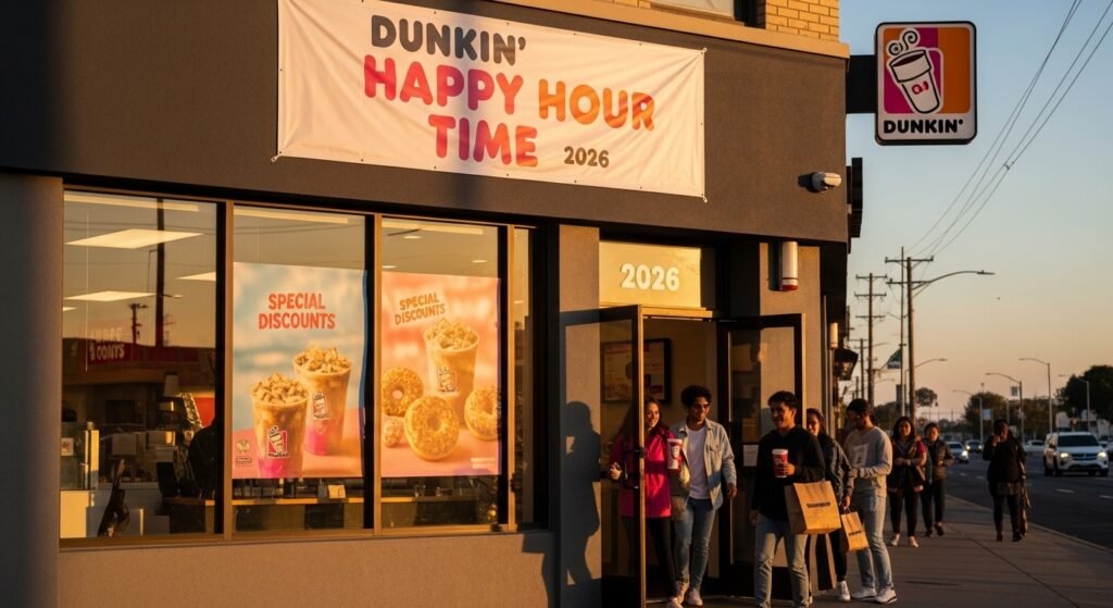 Dunkin Happy Hour Time (2026)