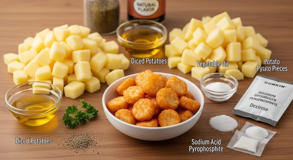 Dunkin Hash Browns Ingredien