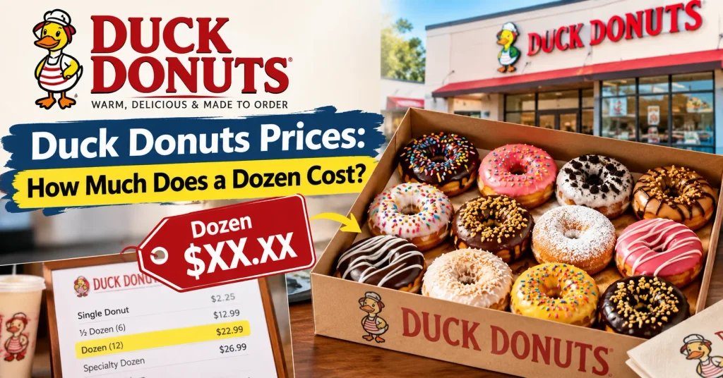 Duck Donuts Prices: How Much Does a Dozen Cost?