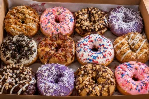 Dozen donuts